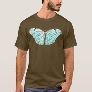 Camiseta Cute Butterfly Art Botanical Moth