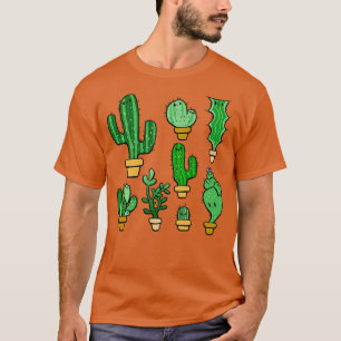 Camiseta Cute Cacti Family