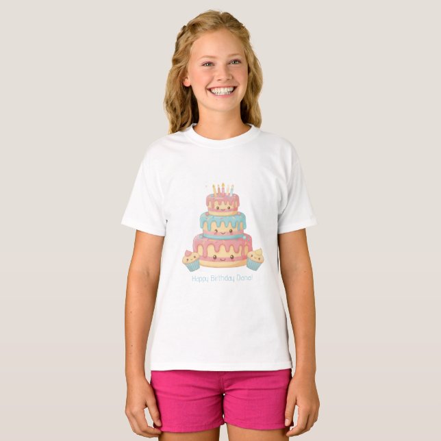 Camiseta Cute Cake and Cupcakes (Anverso completo)