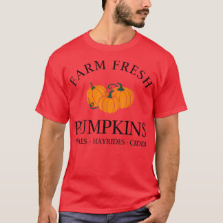 Camiseta Cute calabazas Feliz Calabaza de Otoño Lover Thank