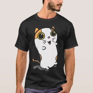 Camiseta Cute Calico Cat Chibi Premium
