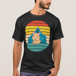 Camiseta Cute Camping Guinea Pig Pet Premium 