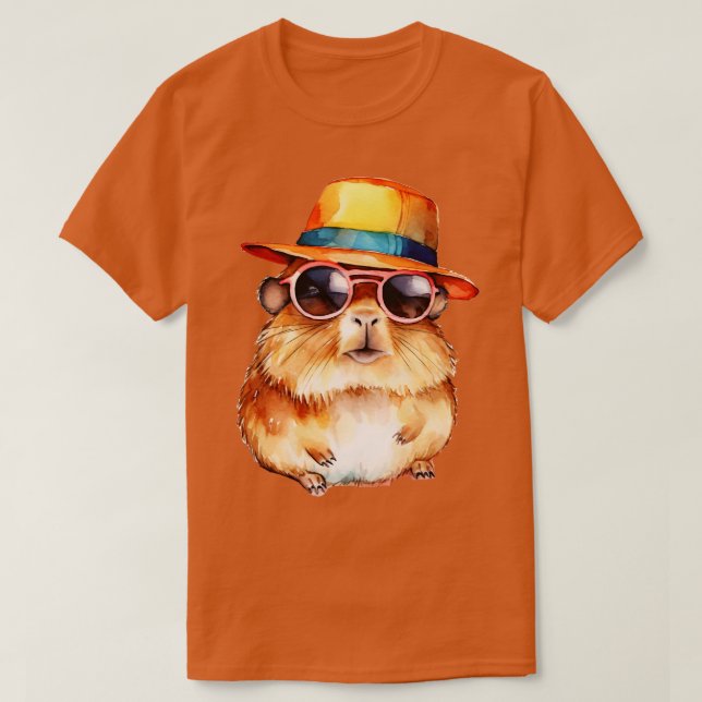 Camiseta Cute Capybara (Diseño del anverso)