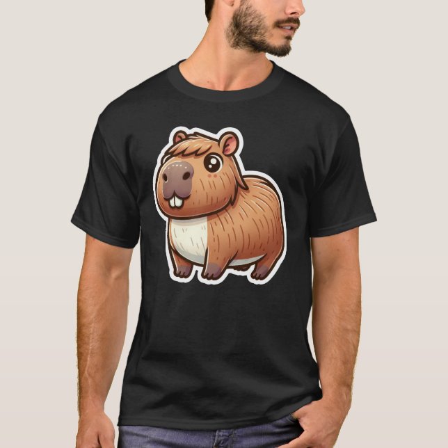 Camiseta Cute Capybara (Anverso)