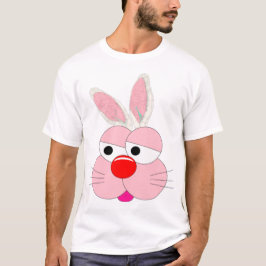 Camiseta Cute Cartoon Bunny Graphic Tee - Salta a la Acción