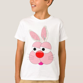 Camiseta Cute Cartoon Bunny Graphic Tee - Saltar a la Acció