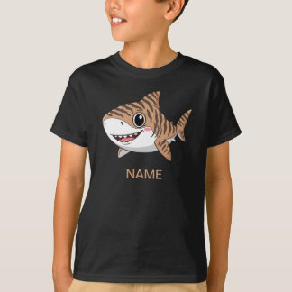 Camiseta Cute Cartoon Tiger Shark Baby Bodysuit