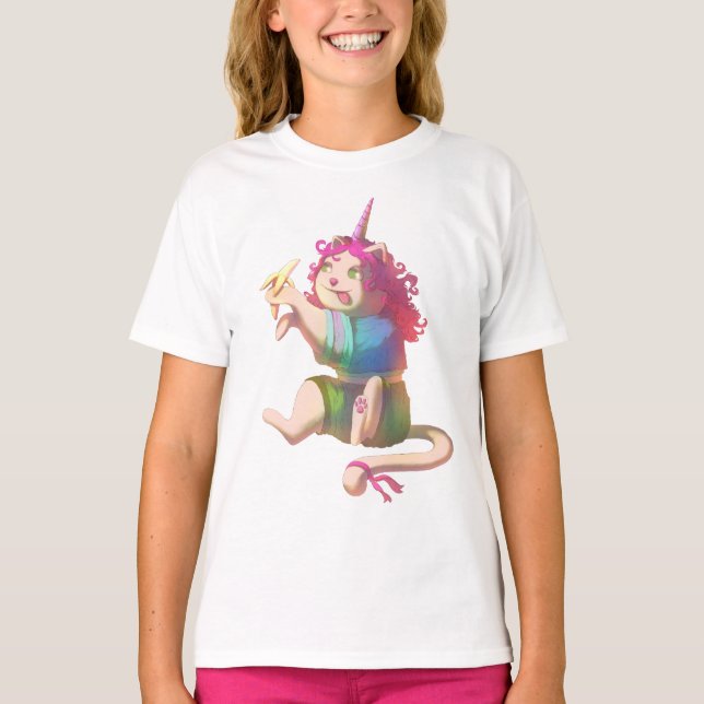 Camiseta Cute Cat (Anverso)