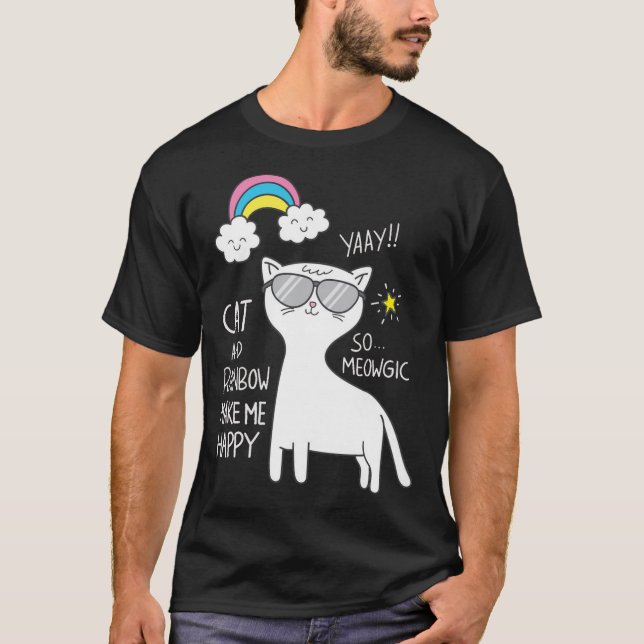 Camiseta Cute cat 8 (Anverso)