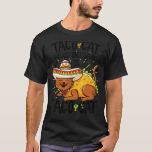 Camiseta Cute Cat Anagram Top, Tacocat Spelled Retrocede