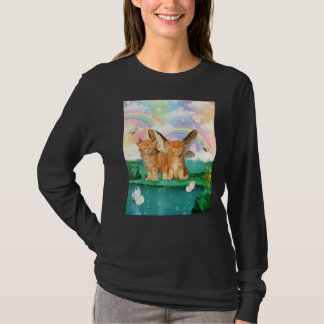 Camiseta Cute Cat Butterflies Mom Kitten Cats