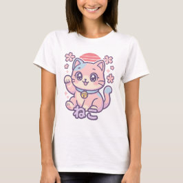 Camiseta Cute Cat | Calle japonesa Kawaii Top