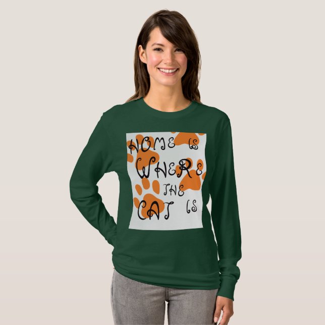Camiseta Cute Cat Lover - Diseño con inspiraciones (Anverso completo)