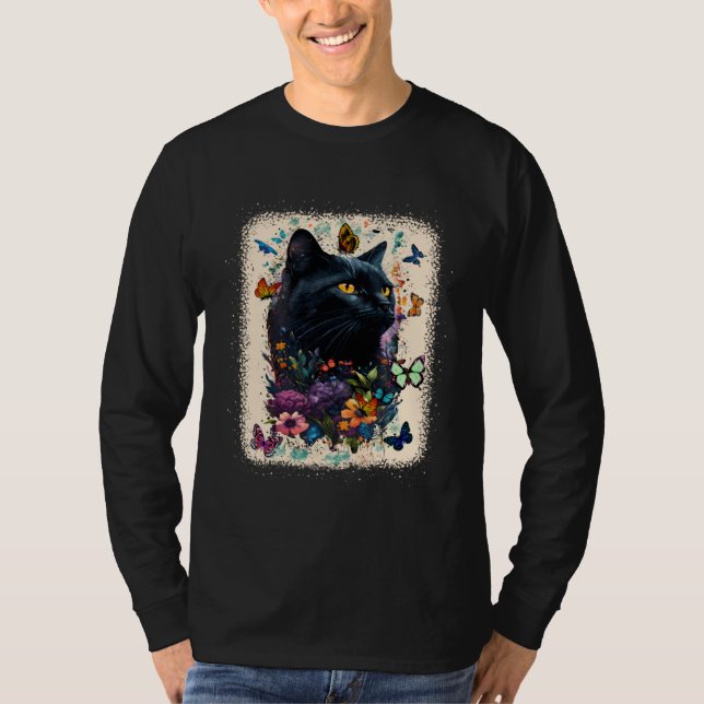 Camiseta Cute Cat Motifs Cat  Idea For Men And Women (Anverso)