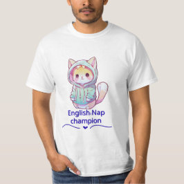 Camiseta Cute Cat Nap Champion Too