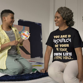 Camiseta Cute Cat Simple Cita Elegante Personalizada Negro