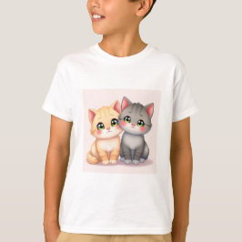 Camiseta Cute Cat T-Shirt