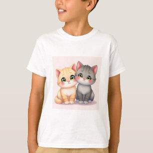 Camiseta Cute Cat T-Shirt