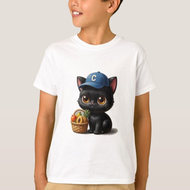 Camiseta Cute Cat T-Shirt (Anverso)