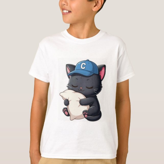 Camiseta Cute Cat T-Shirt (Anverso)