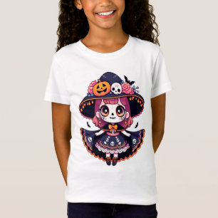 Camiseta Cute catrina girl halloween