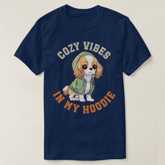 Camiseta Cute Cavalier King Charles Spaniel Dog (Diseño del anverso)