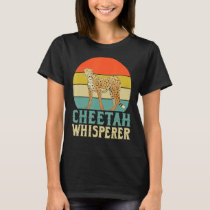 Camiseta Cute Cheetah Whisperer Set Love Big Cat