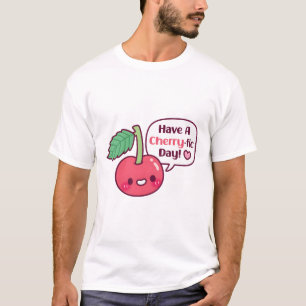 Camiseta Cute Cherry y un día de amor