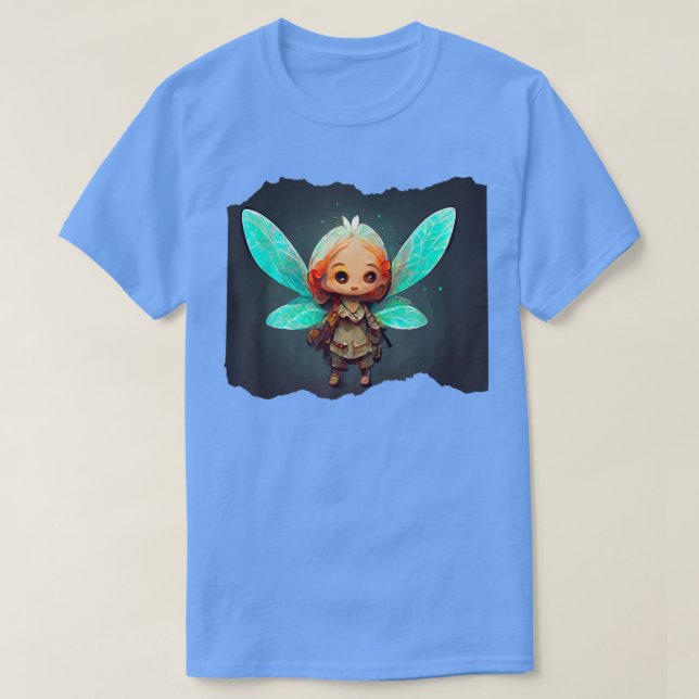 Camiseta Cute Chibi Anime Faery Fairy Fairycore (Diseño del anverso)