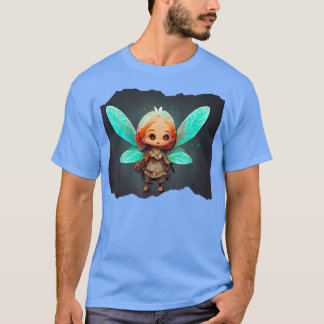 Camiseta Cute Chibi Anime Faery Fairy Fairycore