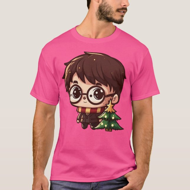 Camiseta Cute Chibi Carácter Kawaii (Anverso)