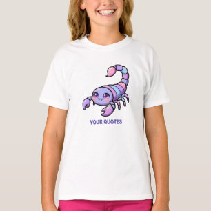Camiseta Cute Chibi Escorpio Zodiaco