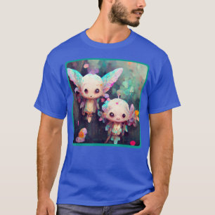 Camiseta Cute Chibi Faerie Kawaii Fairies Manga Amigos De