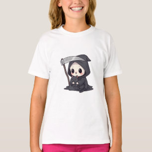 Camiseta Cute Chibi Segador Sentado Niños