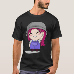 Camiseta Cute Chibi Style Kawaii Anime Chica