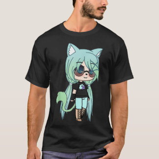 Camiseta Cute Chibi style Kawaii Anime Girl Chloe Chan thes