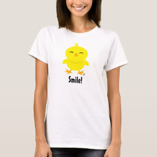 Camiseta Cute Chick Smile