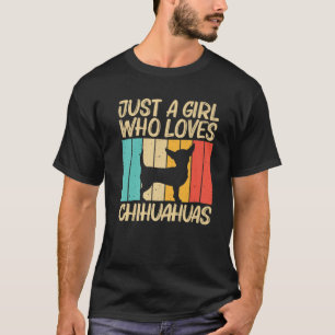 Camiseta Cute Chihuahua Diseño Para Chicas, Mamá Mascota Ch