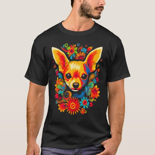 Camiseta Cute Chihuahua Dog (Anverso)