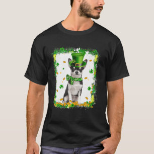 Camiseta Cute Chihuahua Dog St Patricks Day Irish Shamrock
