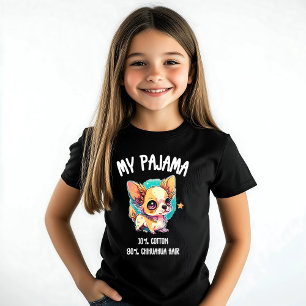 Camiseta Cute Chihuahua Pajama Funny Perro Lover