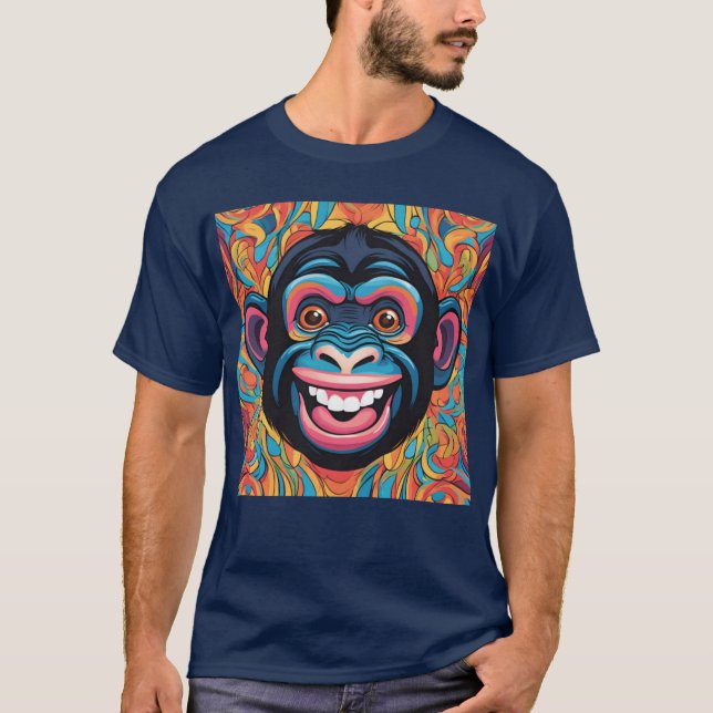 Camiseta Cute Chimpanzee (Anverso)