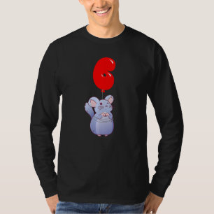 Camiseta Cute Chinchilla 6º cumpleaños niños Fiesta de glob