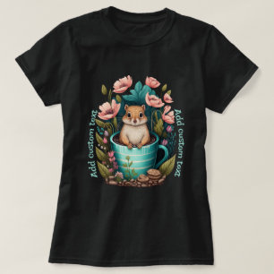 Camiseta Cute Chipmunk en una soplona, Chipmunk Lovers