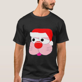 Camiseta Cute Christmas Bunny Cartoon Graphic Tee