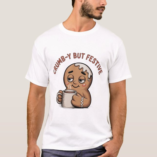 Camiseta | Cute Christmas Cookie Humor Tee (Anverso)
