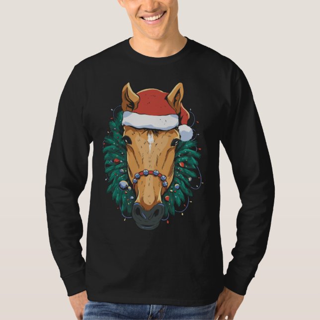 Camiseta Cute Christmas Horse (Anverso)