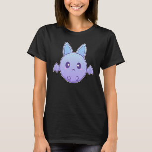 Camiseta Cute Chubby Pastel Gótico Bat
