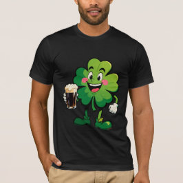 Camiseta Cute Clover Raises A Glass