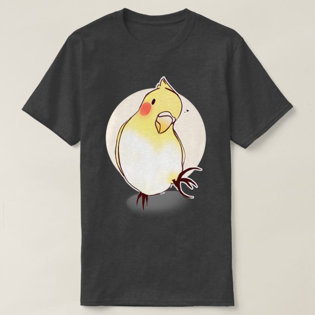 Camiseta Cute Cockatiel Bird (Diseño del anverso)